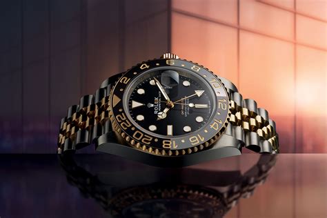 rolex gmt black and gold|rolex gmt all black.